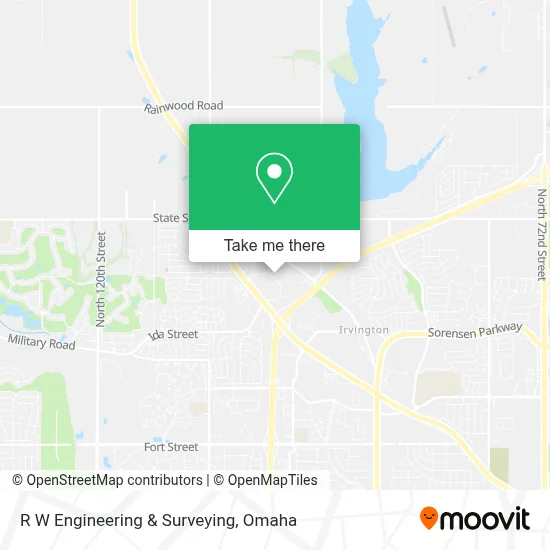 R W Engineering & Surveying map