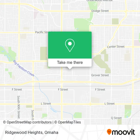 Ridgewood Heights map