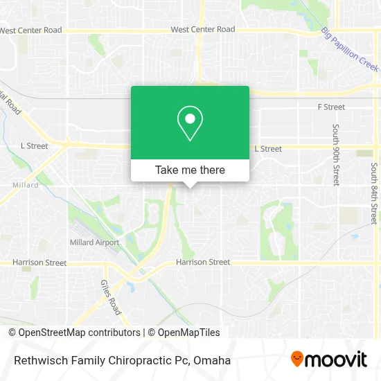 Rethwisch Family Chiropractic Pc map