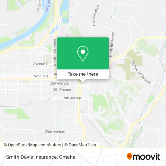 Smith Davis Insurance map