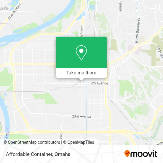 Affordable Container map