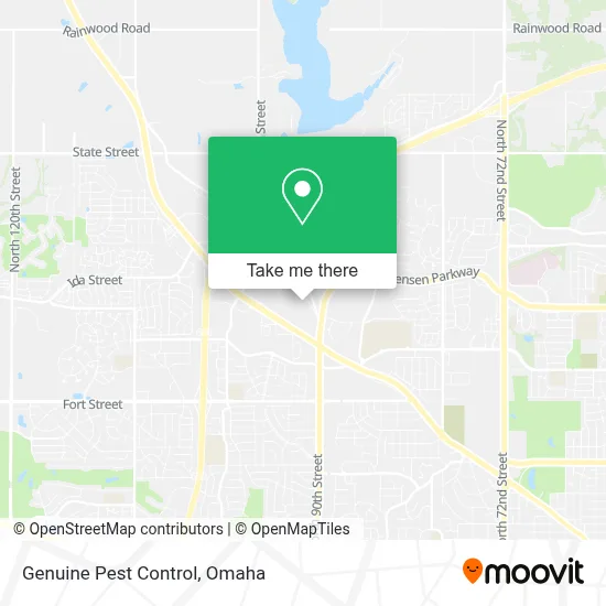 Genuine Pest Control map