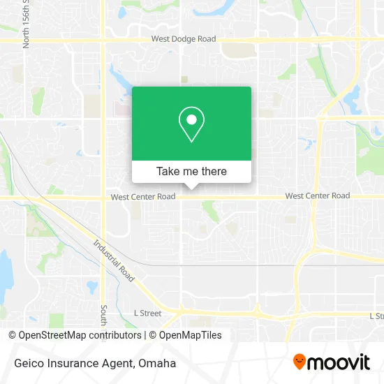 Geico Insurance Agent map