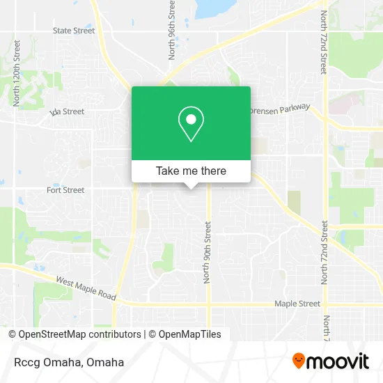 Rccg Omaha map