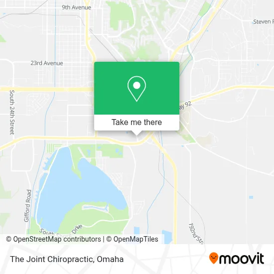 The Joint Chiropractic map