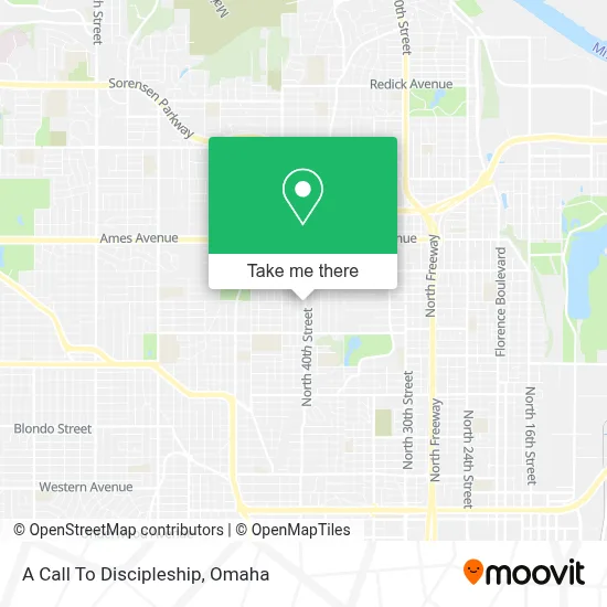 A Call  To Discipleship map