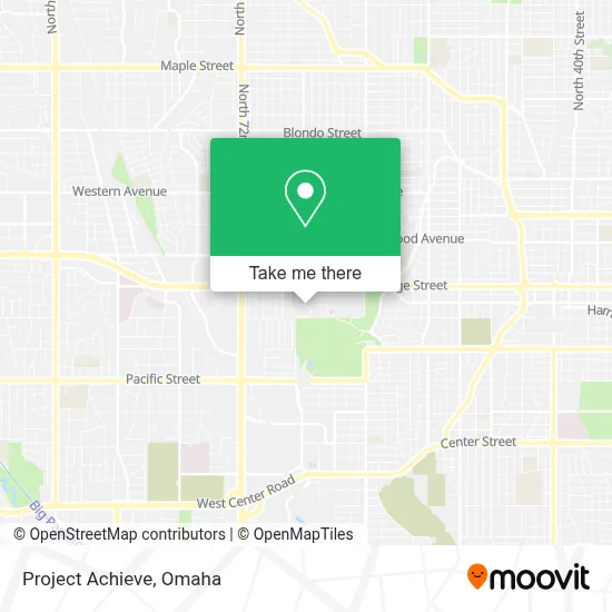 Project Achieve map