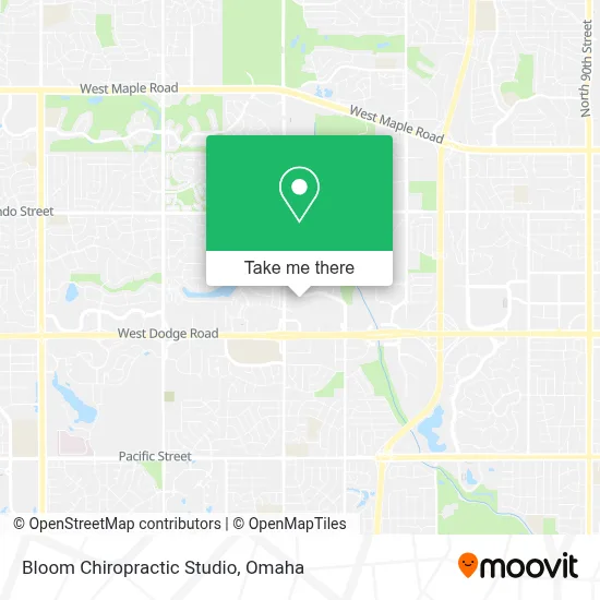 Bloom Chiropractic Studio map