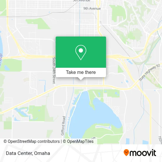 Data Center map