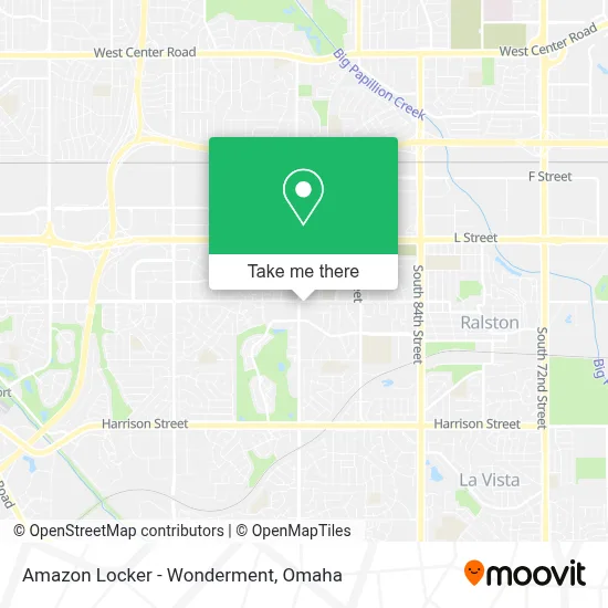 Amazon Locker - Wonderment map