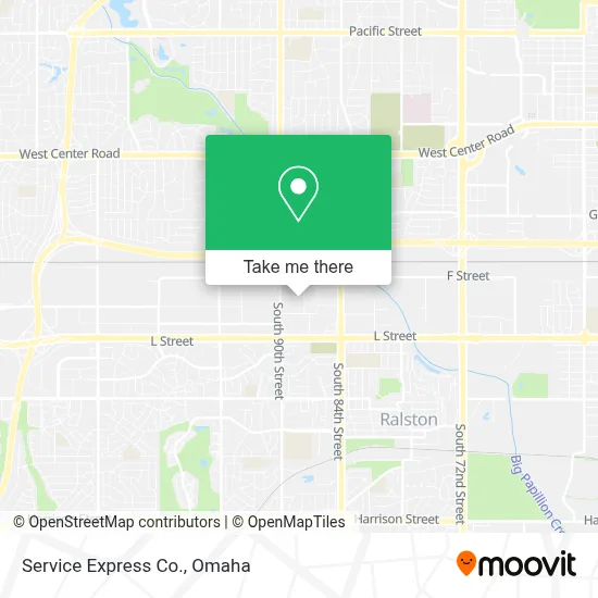 Service Express Co. map