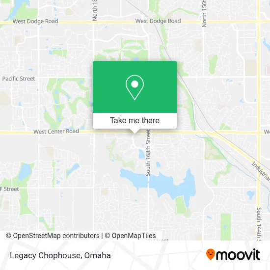 Legacy Chophouse map
