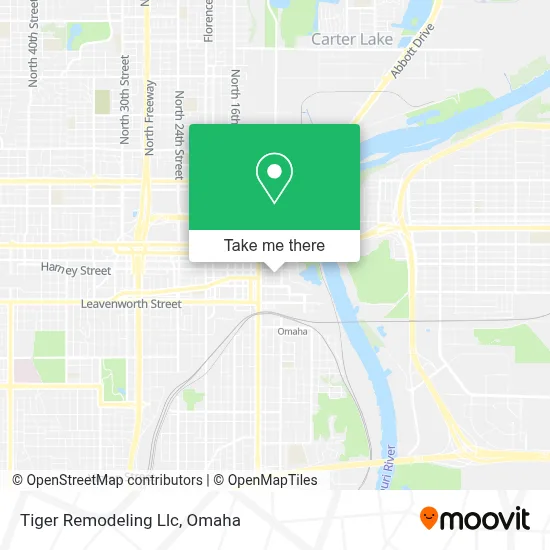 Tiger Remodeling Llc map