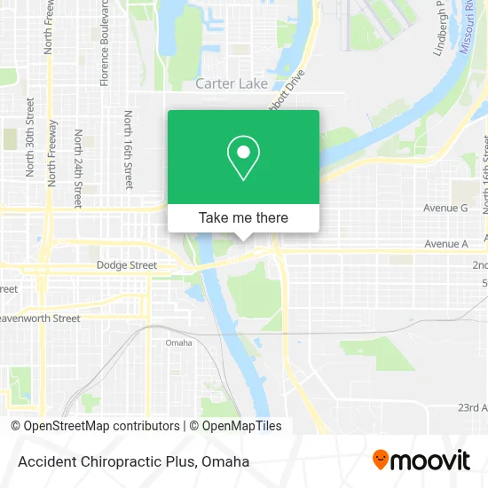 Accident Chiropractic Plus map