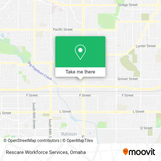 Rescare Workforce Services map