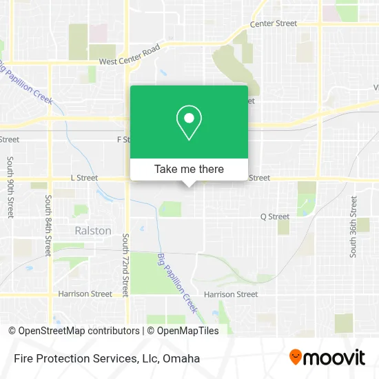 Fire Protection Services, Llc map