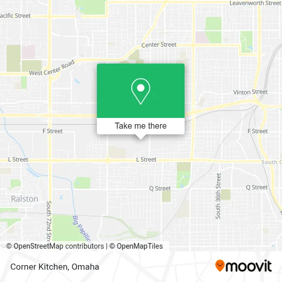 Corner Kitchen map