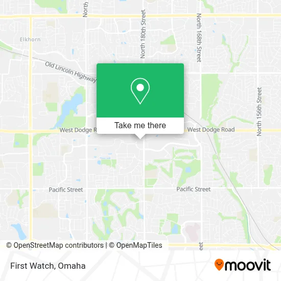 First Watch map