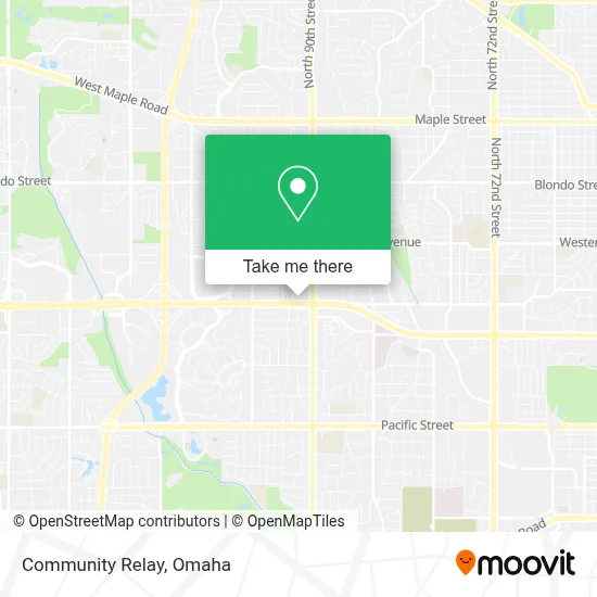 Community Relay map