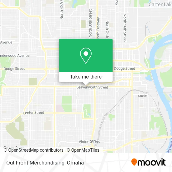 Out Front Merchandising map