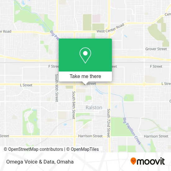 Omega Voice & Data map