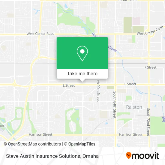 Steve Austin Insurance Solutions map