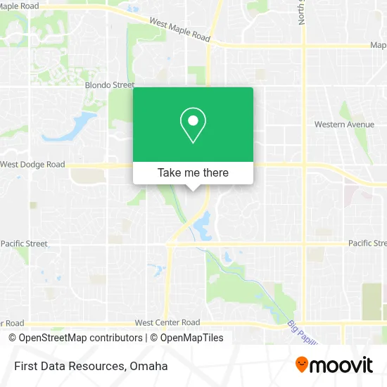 First Data Resources map