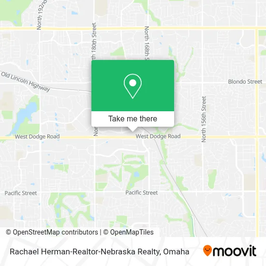 Rachael Herman-Realtor-Nebraska Realty map