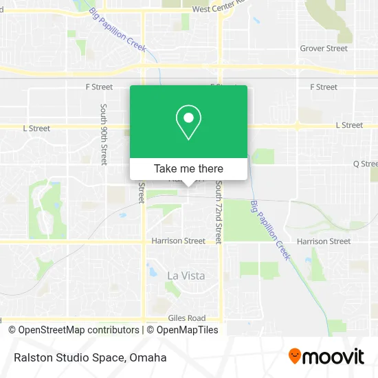 Ralston Studio Space map