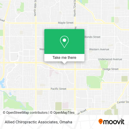 Allied Chiropractic Associates map