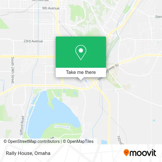 Rally House map