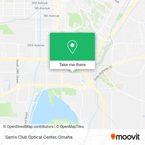 Sam's Club Optical Center map