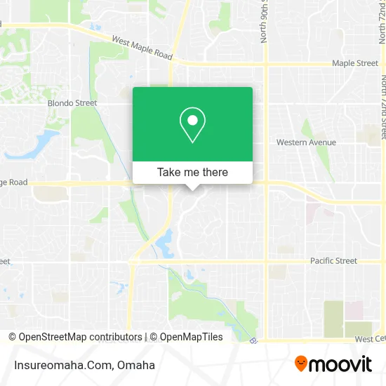 Insureomaha.Com map