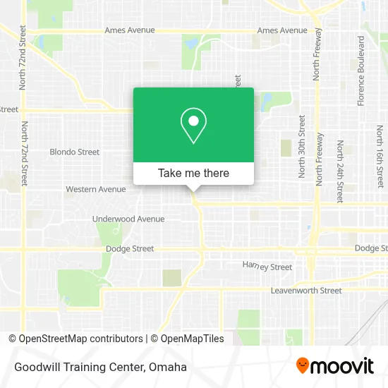 Goodwill Training Center map