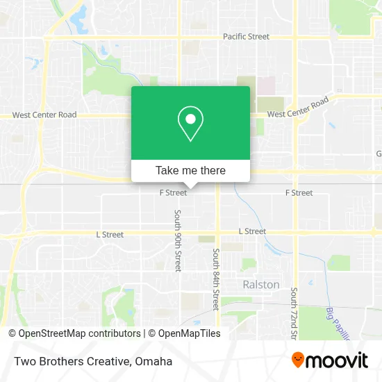 Two Brothers Creative map