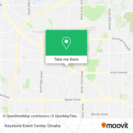 Keystone Event Center map
