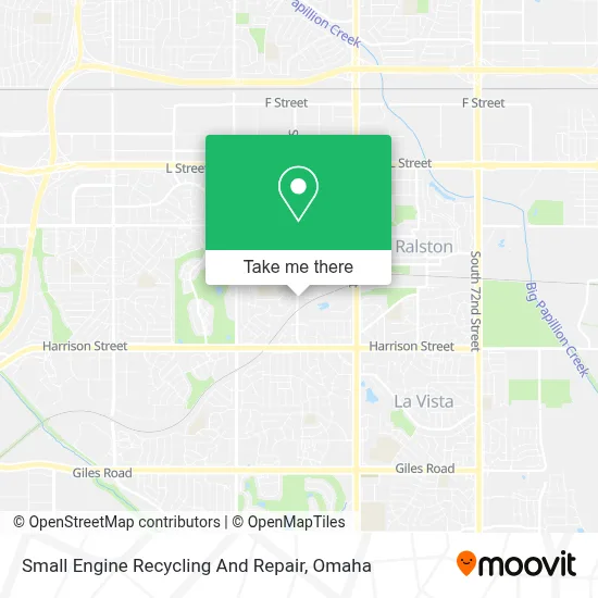 Small Engine Recycling And Repair map