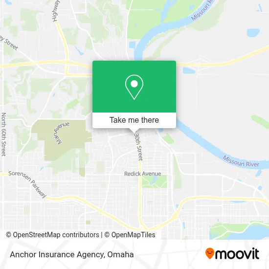Anchor Insurance Agency map