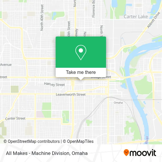 All Makes - Machine Division map