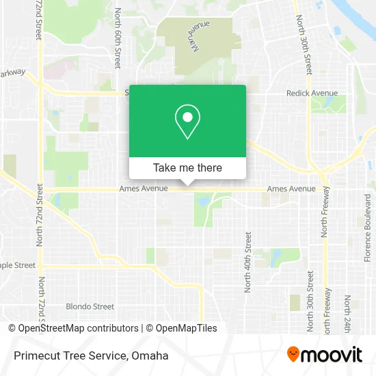 Primecut Tree Service map