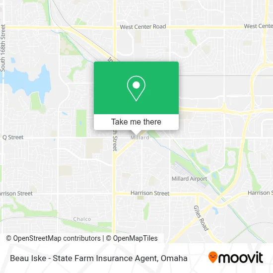 Beau Iske - State Farm Insurance Agent map