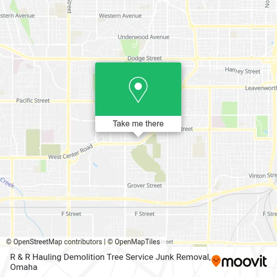 R & R Hauling Demolition Tree Service Junk Removal map