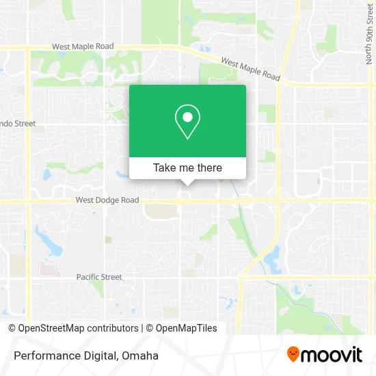 Performance Digital map