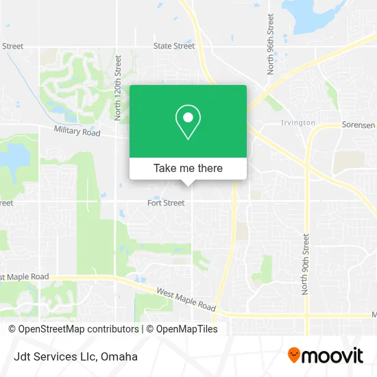 Jdt Services Llc map