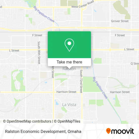 Ralston Economic Development map