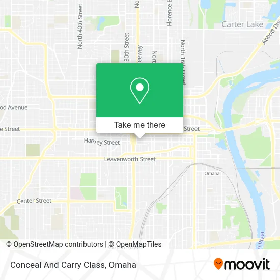 Conceal And Carry Class map
