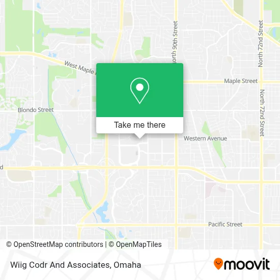 Wiig Codr And Associates map