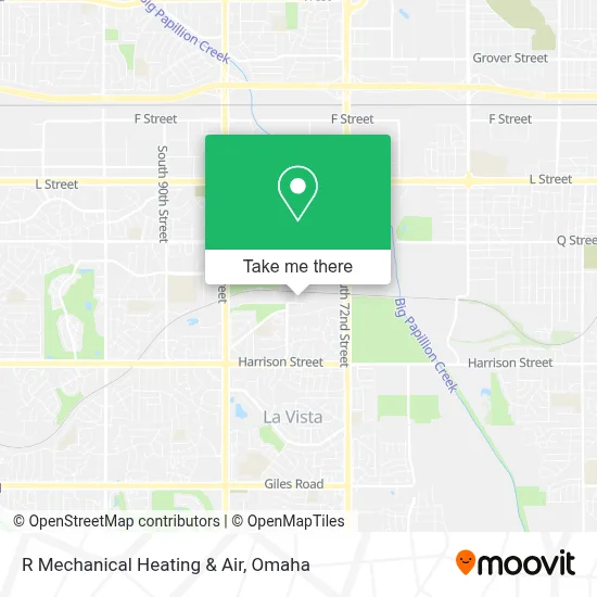 R Mechanical Heating & Air map
