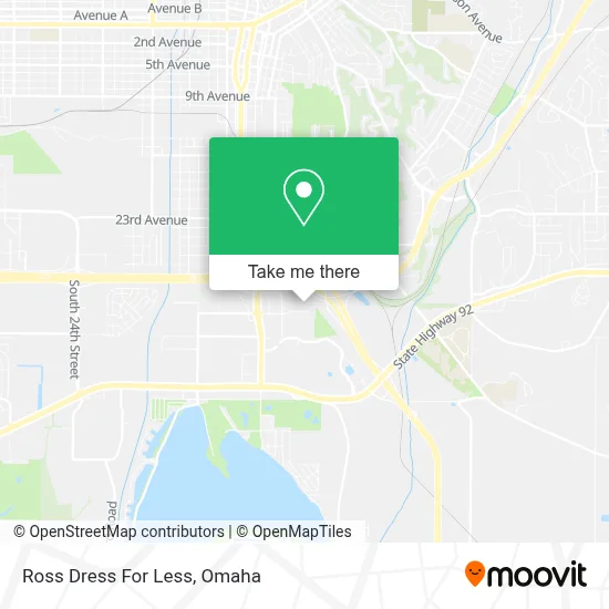 Ross Dress For Less map