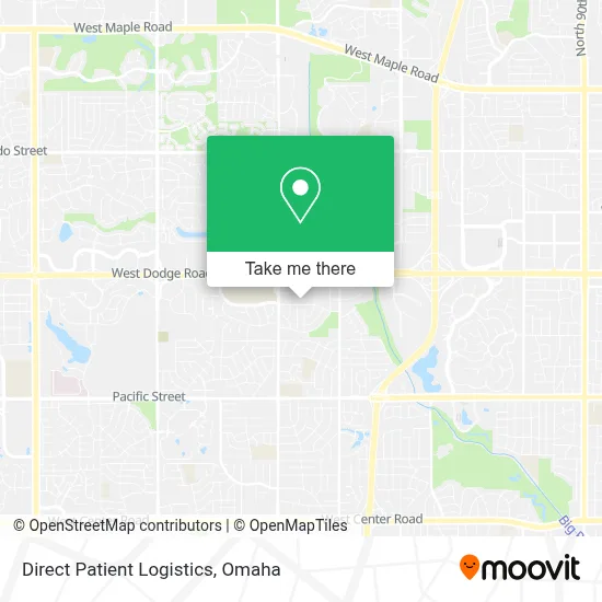 Direct Patient Logistics map